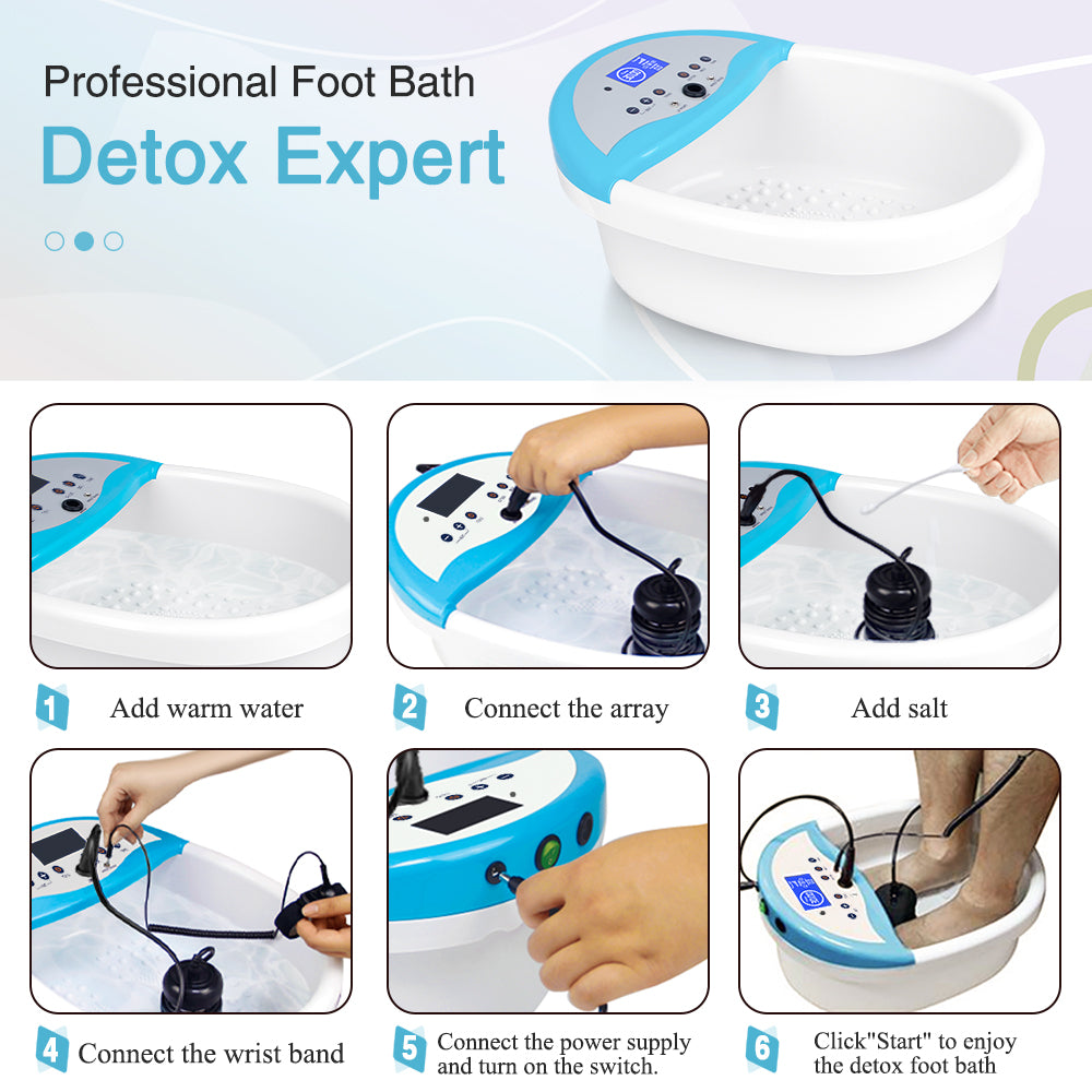 detox foot bath operation