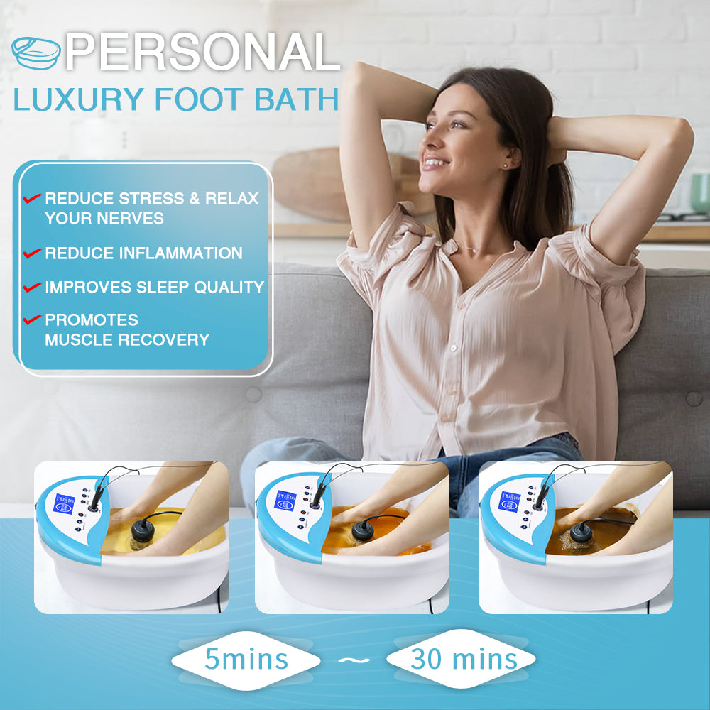 ionic foot bath