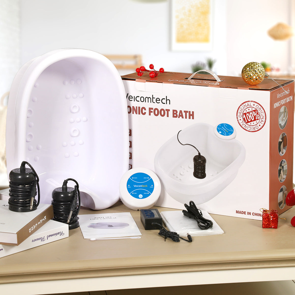 ionic foot bath detox machine